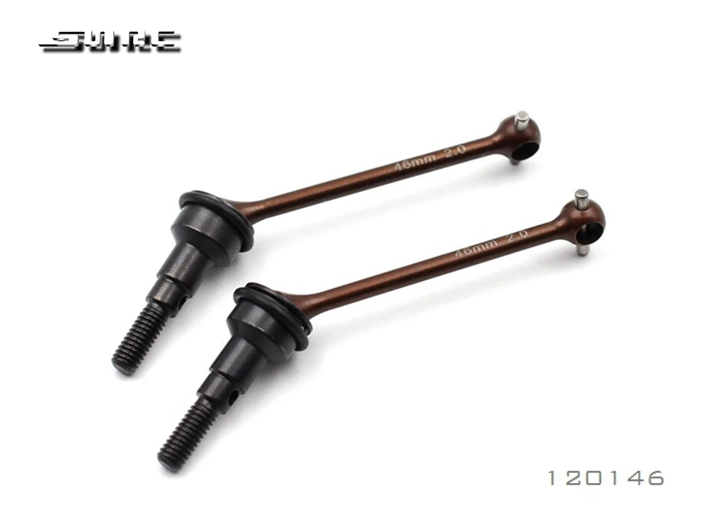 SN-RC 120146 1:10 RCAccessories правый угол CVD приводной вал SPRING STEEL-46mm 2.0PIN -S2 | Игрушки и хобби