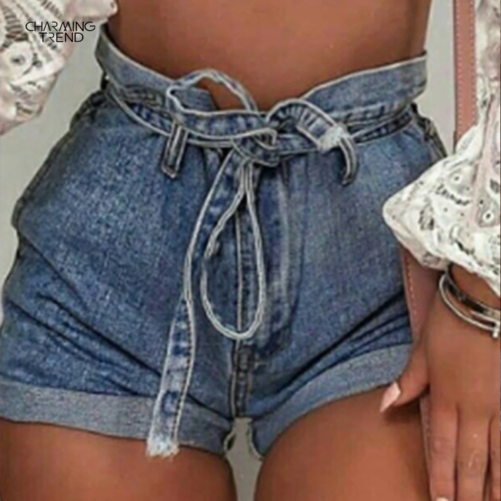 

Summer Casual Denim Shorts Female High Waist Shorts Fashion Women's Denim Shorts Boyfriend Style Denim Shorts Women Shorts Denim