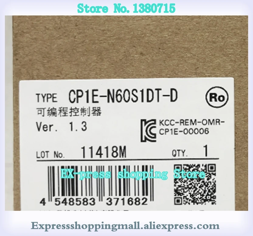 Новый оригинальный CP1E N60S1DT1 D PLC CPU DC24V вход 36 точечный транзистор выход 24