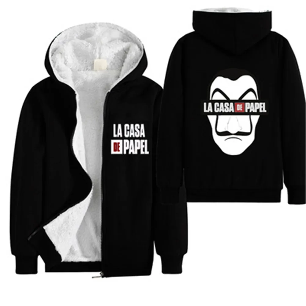 Зимний костюм для костюмированной вечеринки с надписью Money Heist Dali The Paper House Salvador