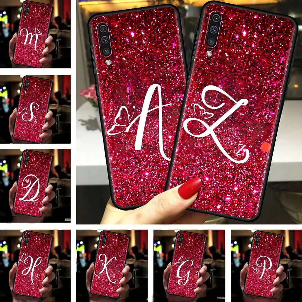 

Art Letter Phone Case for Samsung A50 A51 A70 A71 A21s For Galaxy S20 FE A10 A20e A30 A40 Soft Silicone Cover