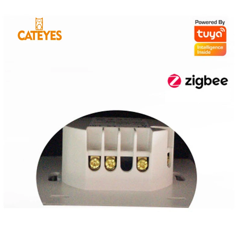 Настенный выключатель Cateyes EU 2 gang умный настенный светильник ZigBee 3 0 tuya gate way с