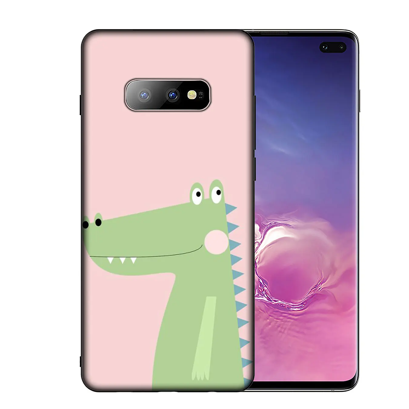 Мягкий силиконовый чехол IYICAO с изображением животных крокодила для Samsung Galaxy S20 Ultra
