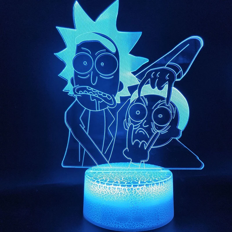 

LED night light colorful touch Cartoon Lamp for bedroom decorative light Usb Touch Sensor Kids Child Birthday Gift
