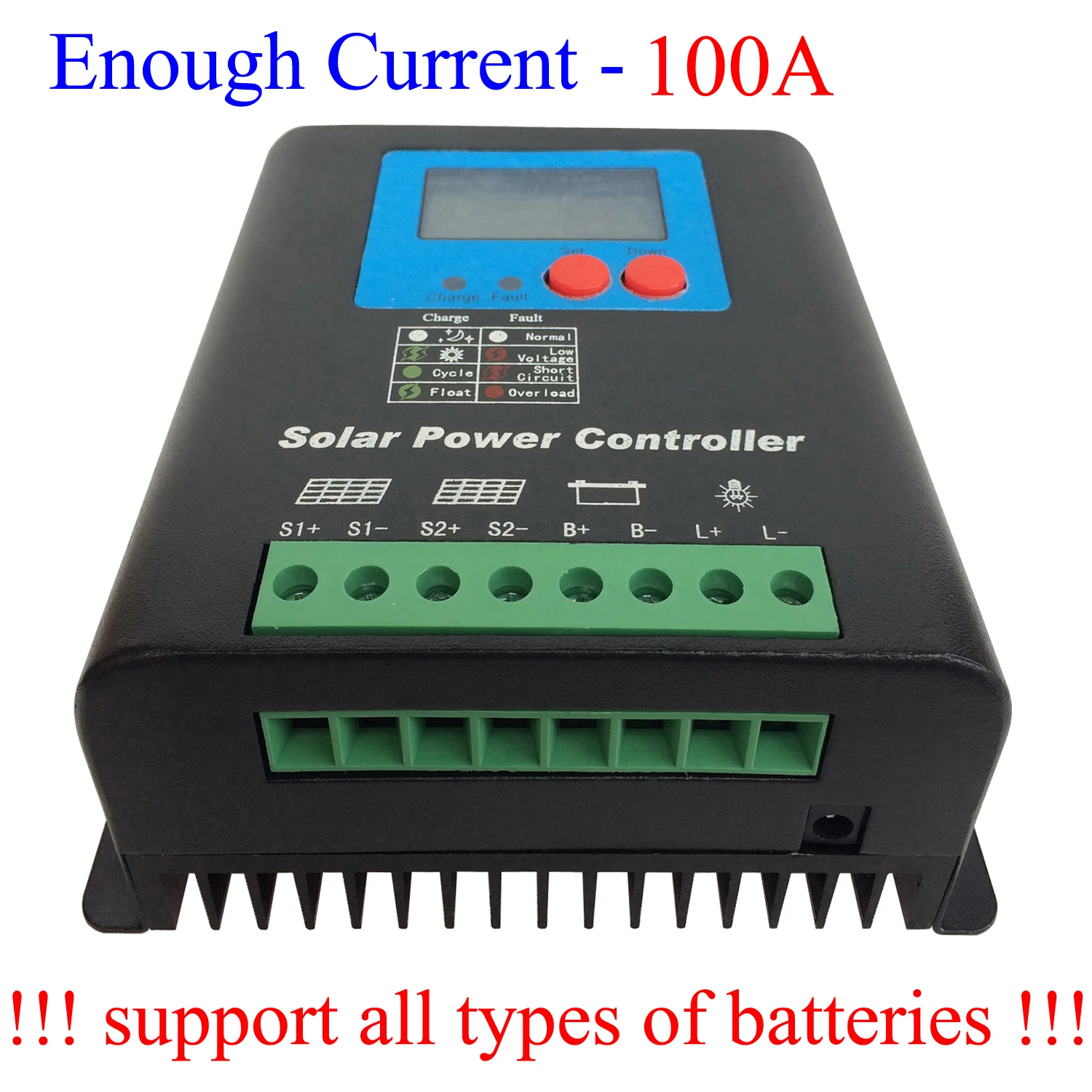 MPPT Solar Charge Controller 100A 60A solar panel controller 100% enough 80A lead-acid gel lithium etc Battery Regulator | Обустройство