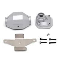 metal frontrear portal axle cover gear shell with protector for 110 rc crawler axial scx10 i ii 90046 upgrade parts