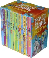 16 booksset roald dahl collection childrens literature english picture novel story book set early educaction reading for kids