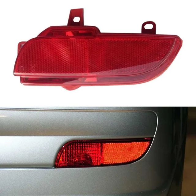 Right Для peugeot 206 plus 207 светильник заднего бампера тормозной Предупреждение льный светильник хэтчбек задний светильник без лампы стоп-сигнала - Цвет: Right