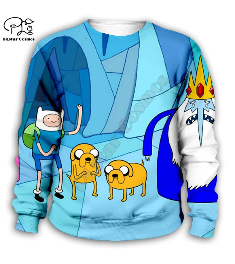 Детский спортивный костюм с 3D принтом Время приключений|Сочетающаяся одежда для