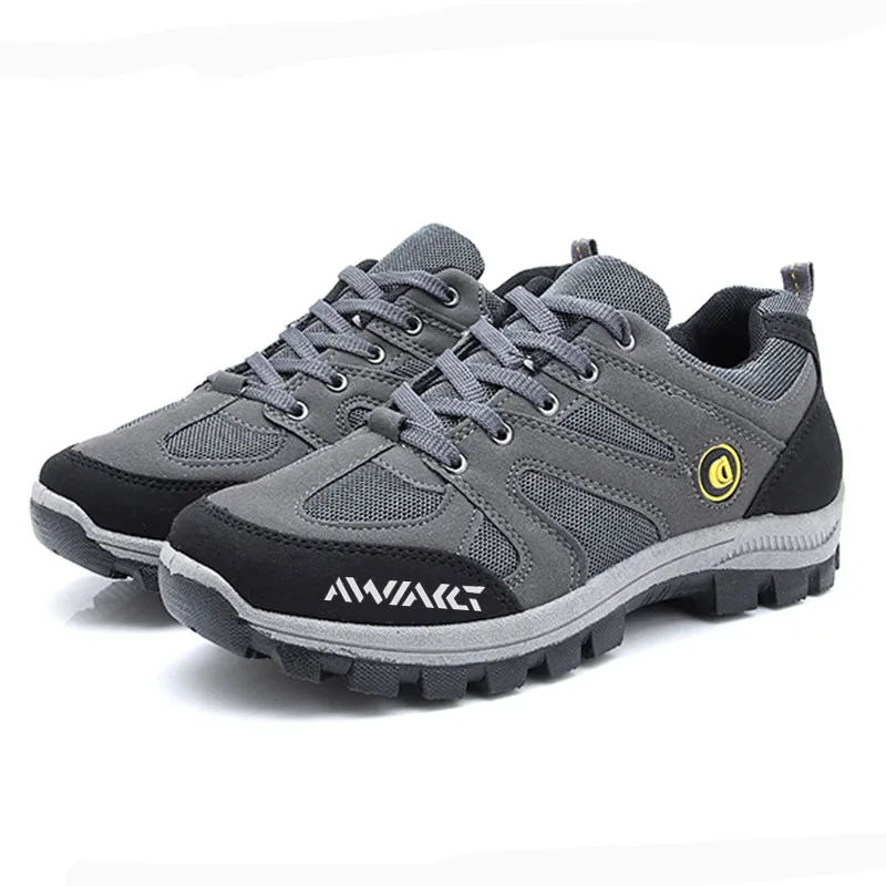 

2021 New Men Daiwa Hiking Fishing Shoes Anti-skid Mountain Climbing Boots Outdoor Athletic Breathable Waterproof Fishing Shoes