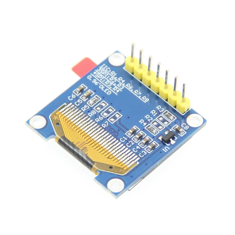 0.96 Inch I2C SPI Serial 128X64 OLED LCD LED Display Module SSD1306 for Arduino Kit White | Электроника