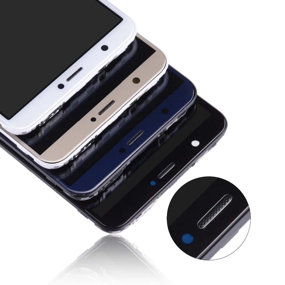 Экран для HUAWEI P Smart LCD в сборе с тачскрином на рамке черный белый синий золото FIG LX1 FIG-LX1 FIG-LX3