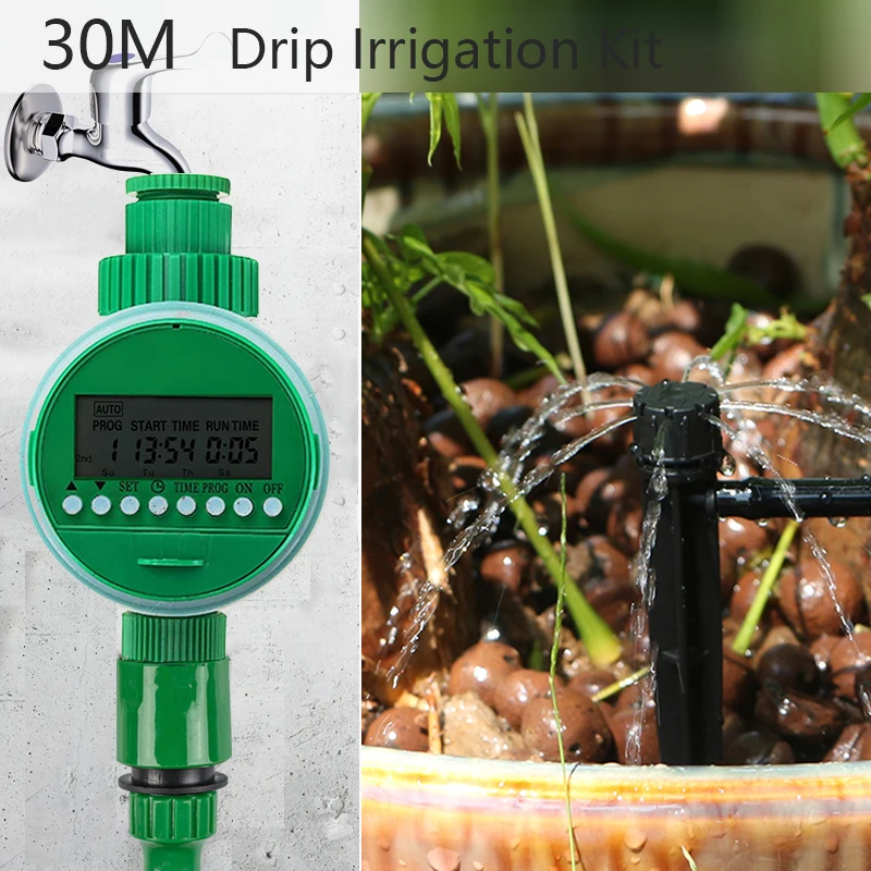 30 м садовая автоматическая система капельного орошения сада НАБОРЫ полива с