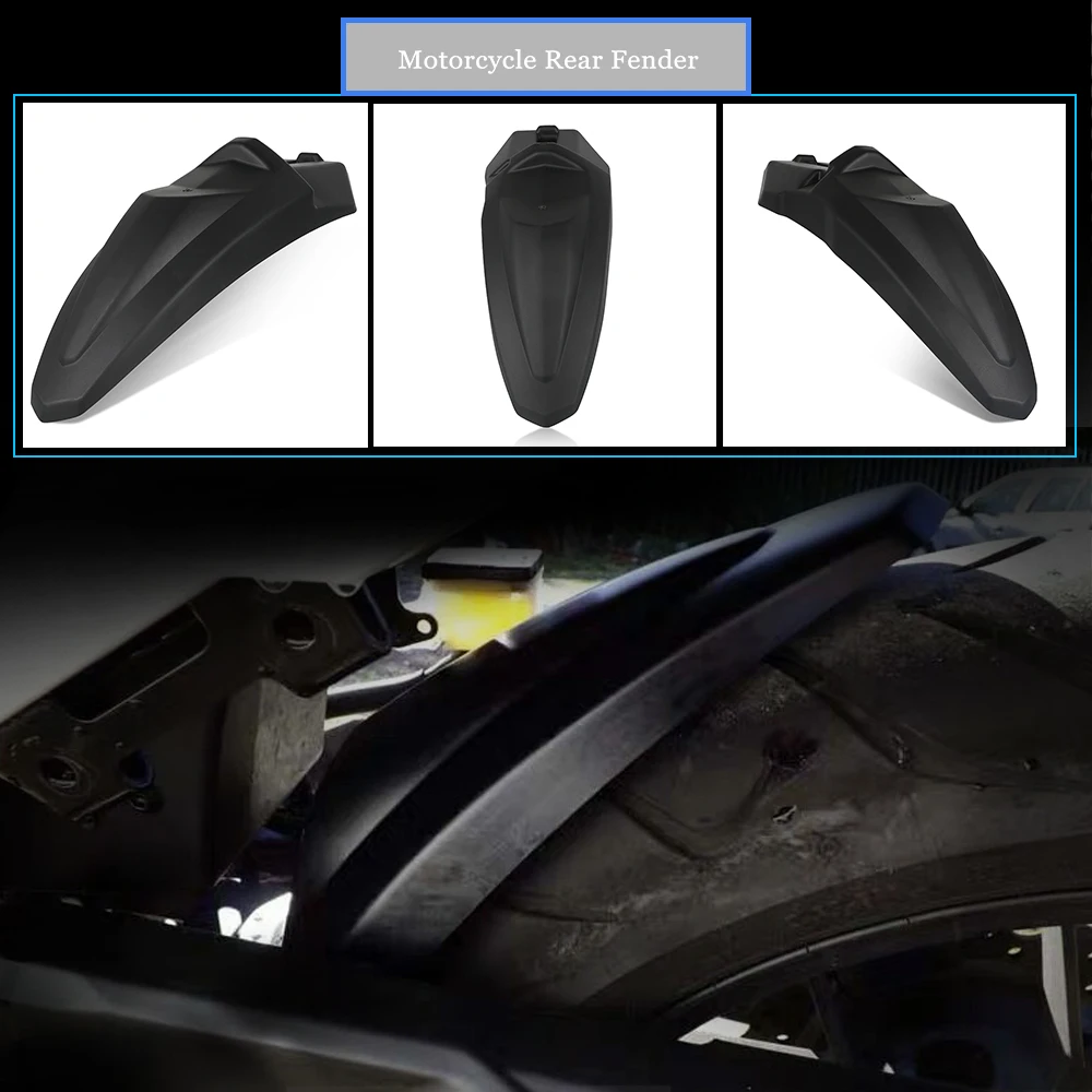 

Motorcycle For HONDA CB500X CB500F CBR500R CB500R Rear Mudguard ABS Fairing FENDER Rear Extender Extension 2013-2021