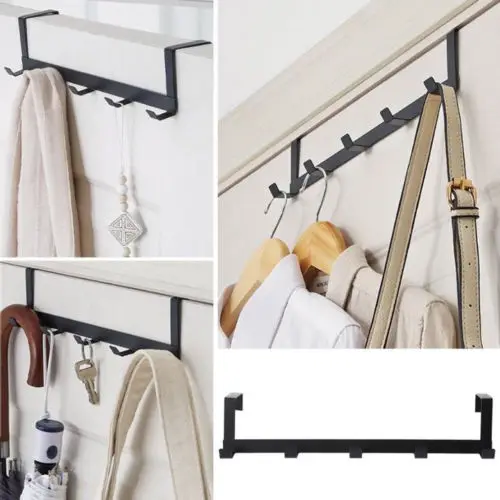 

Multipurpose Home Bathroom Organizer Rack Clothes Coat Hat Towel Hanger Organizers