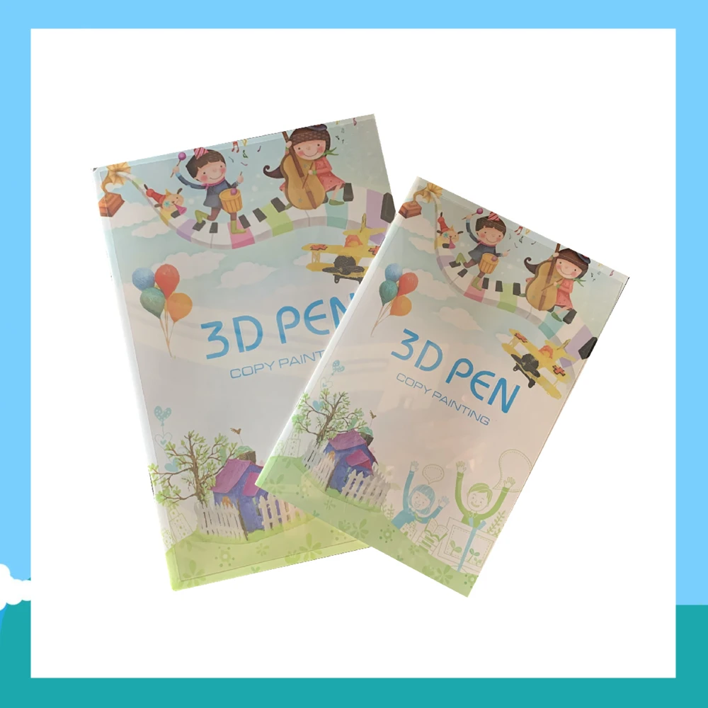 22patterns + 40patterns 3D Pen Template Pattern Book Album With Graffiti Film Drawing Board For Myriwell Sunlu Tool Parts | Компьютеры и