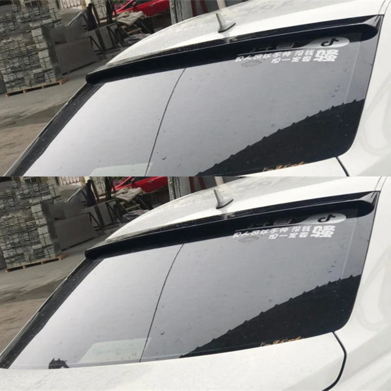 CEYUSOT для крыши оформление заднего стекла автомобиля черное крыло вида Toyota Mark X GS