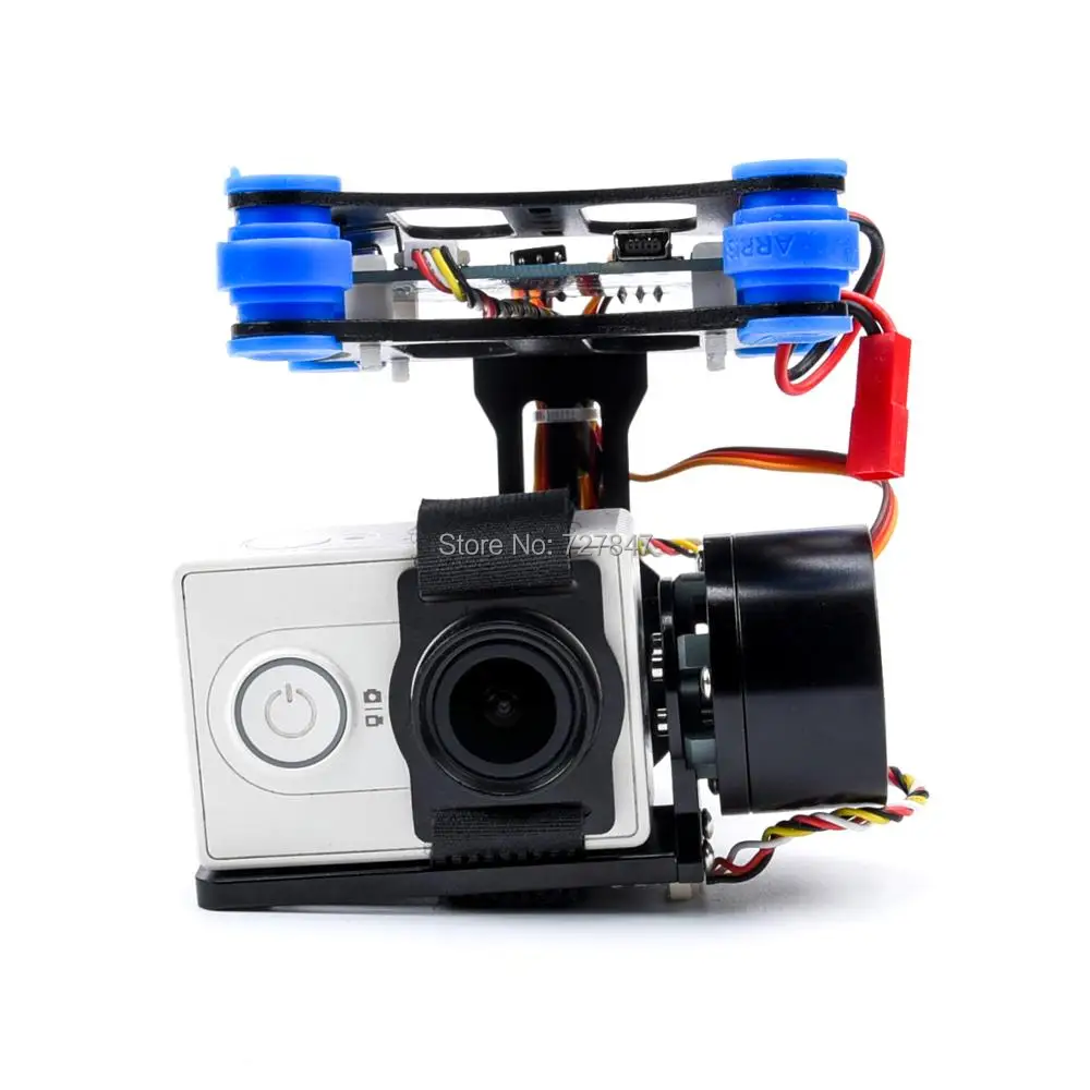 RTF 2 осевой металлический бесщеточный карданный подвес с платой контроллера BGC 2208