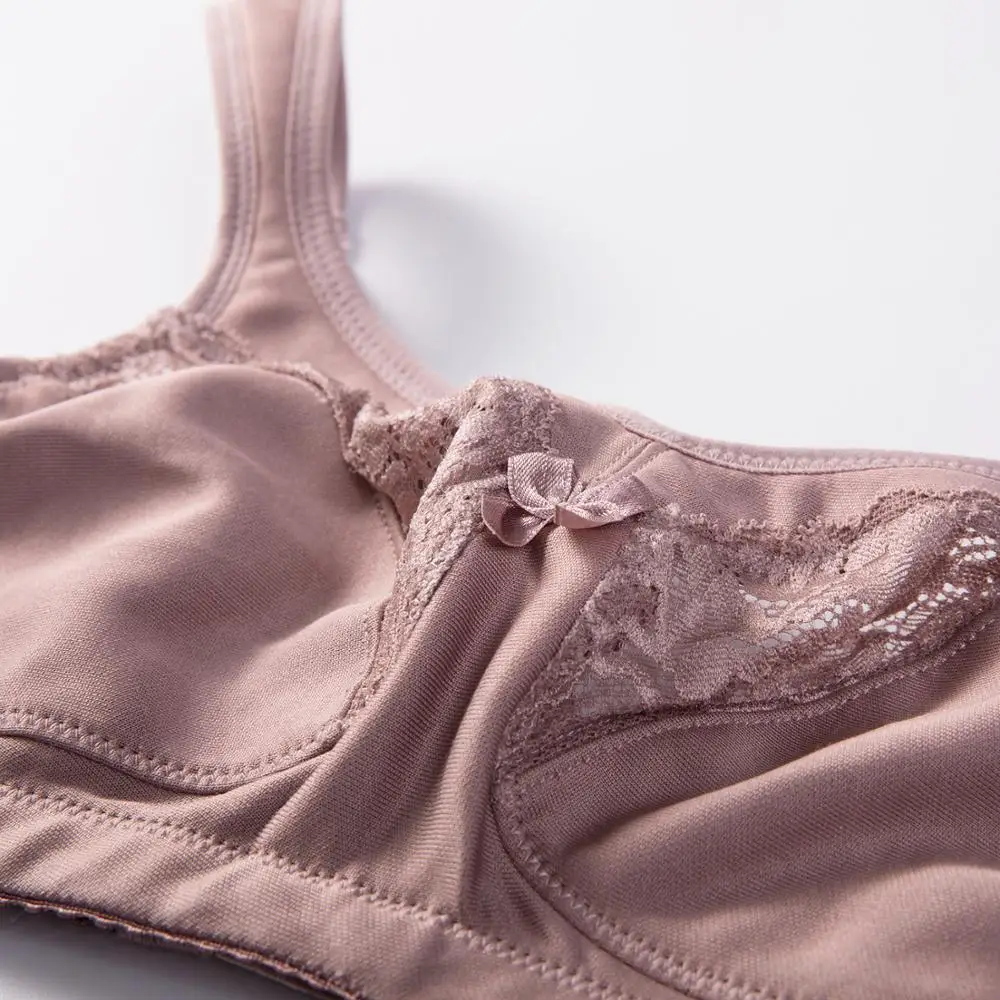 Для женщин без подкладки на полную фигуру Поддержка размера плюс бесшовный