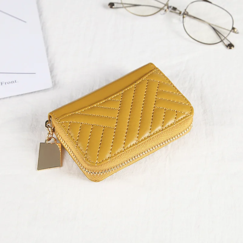 Женский кошелек SIKU из натуральной овечьей кожи ручной работы с отделением для