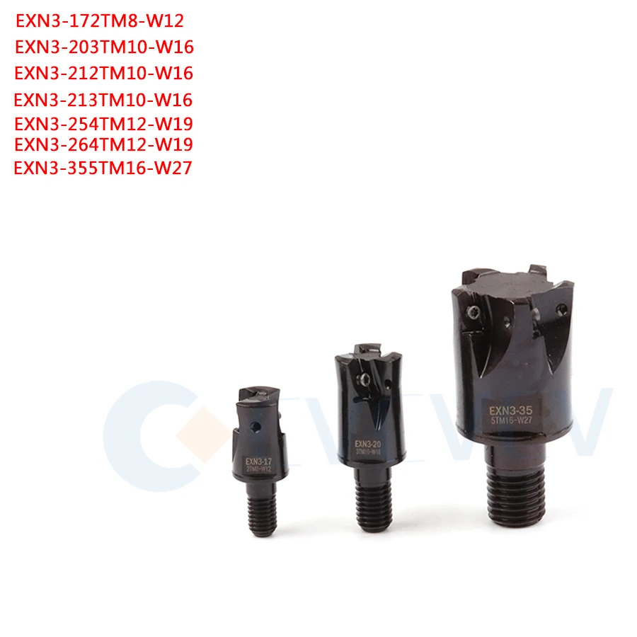 Фрезерная головка фрезерного станка с ЧПУ EXN3-72TM8-W12 3 + LNMU0303ZER MJ AH130 AH725 карбидные