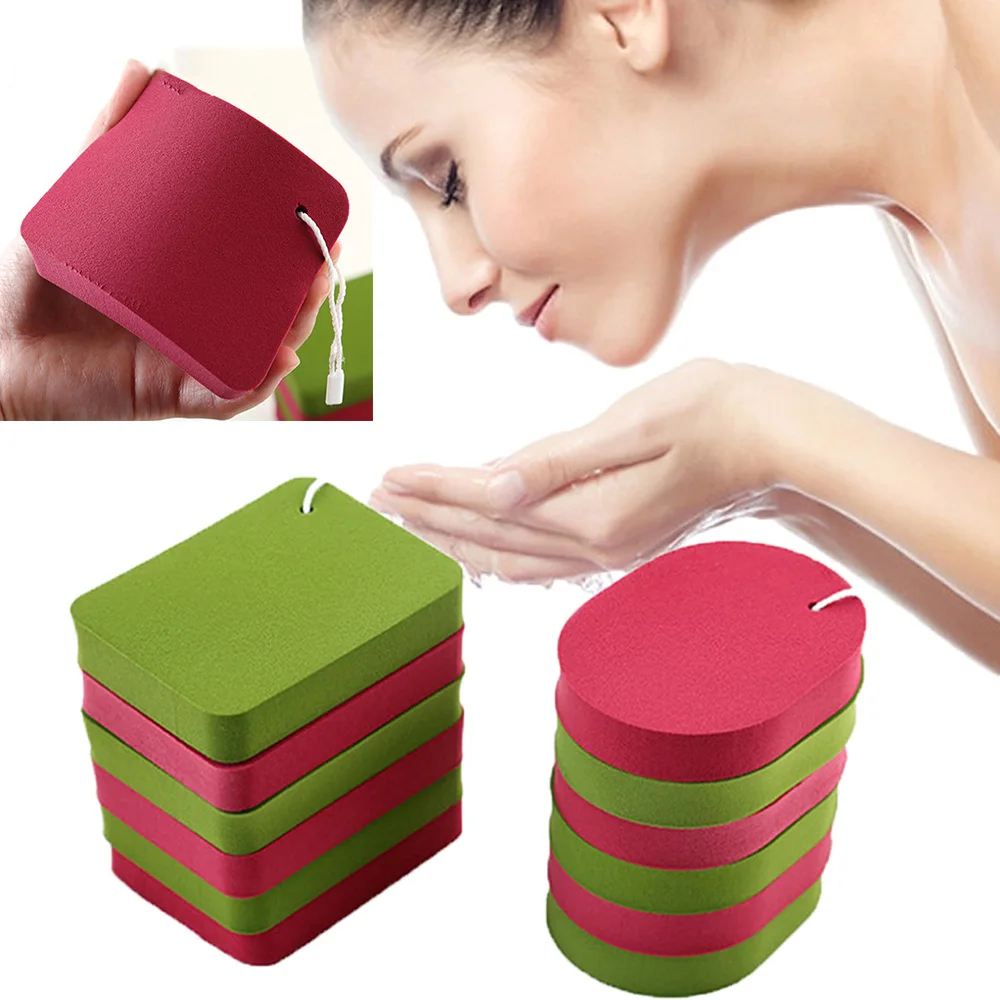 Губка для макияжа губка очистки лица мягкая женская красоты основа контур губки