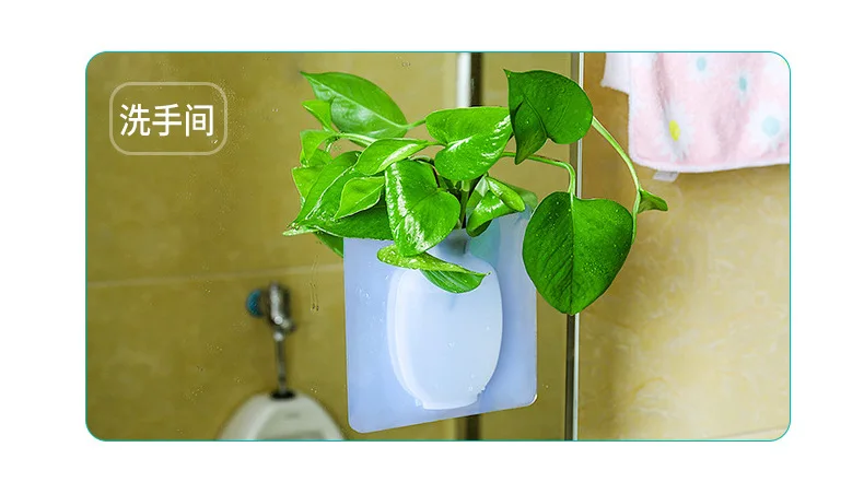 

Small Plant Vase Modern Nordic Creative Living Room Office Vase Accessories Wall Dekoracje Do Pokoju Home Decoration DL60HP