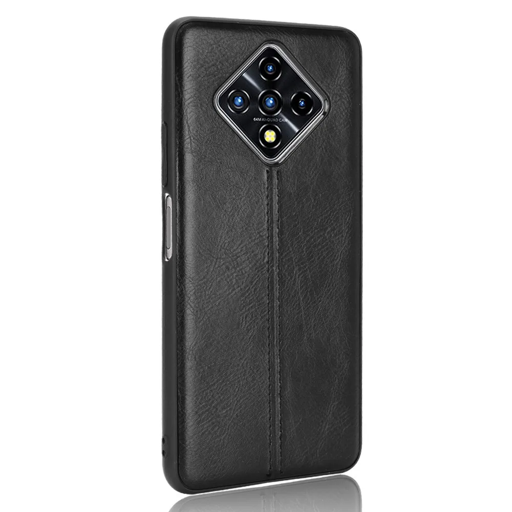 for infinix zero 8 case 6 85 inch luxury calfskin pu leather lines back cover case for infinix zero8 x687 protective phone case free global shipping