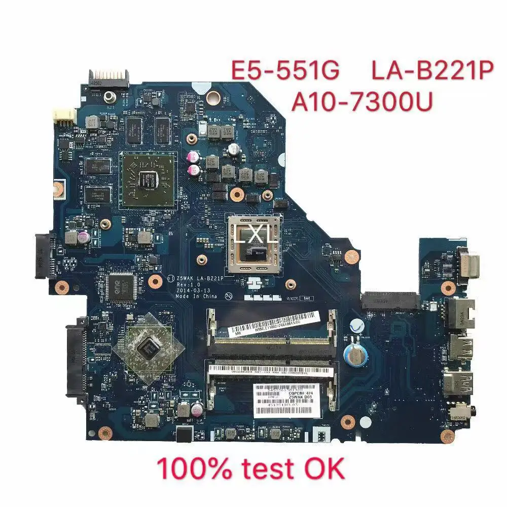 Новая материнская плата для ноутбука стандартная R7 M265 2 Гб GPU NB. MLE11.001 NBMLE11001 Z5WAK LA