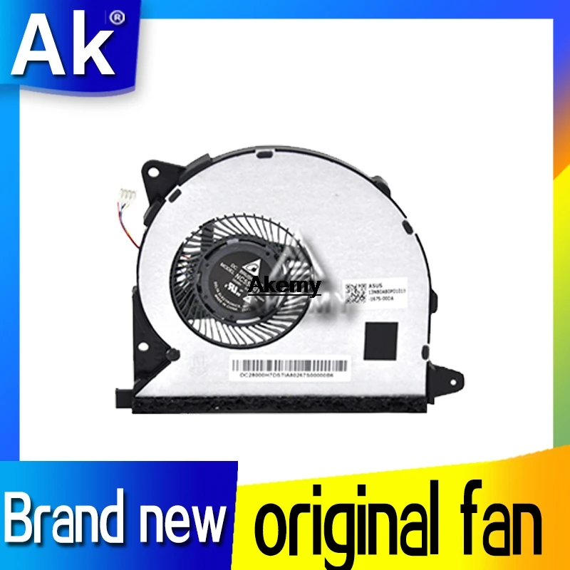 Akemy для For Asus UX305 UX305U UX305UA U305UA U305U вентилятор ноутбука CPU кулер NC55C01 15G04