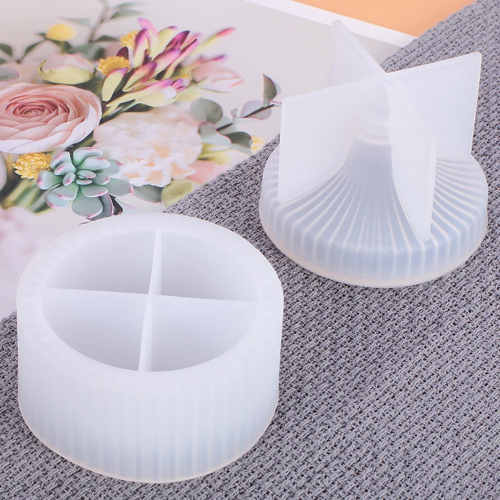 Полосатый силиконовые формы эпоксидная смола искусство пепельница ручной