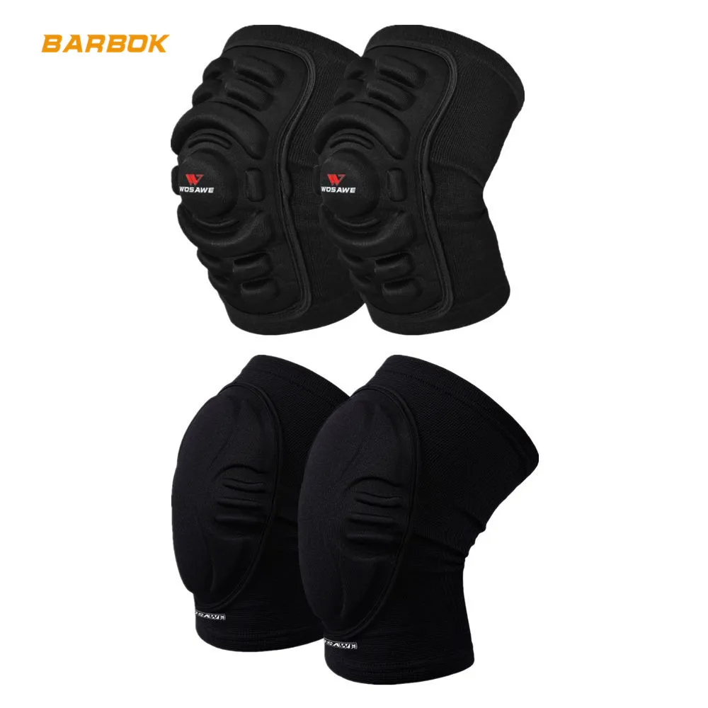 WOSAWE мягкие мотоциклетные наколенники роликовые лыжи сноуборд скейтборд