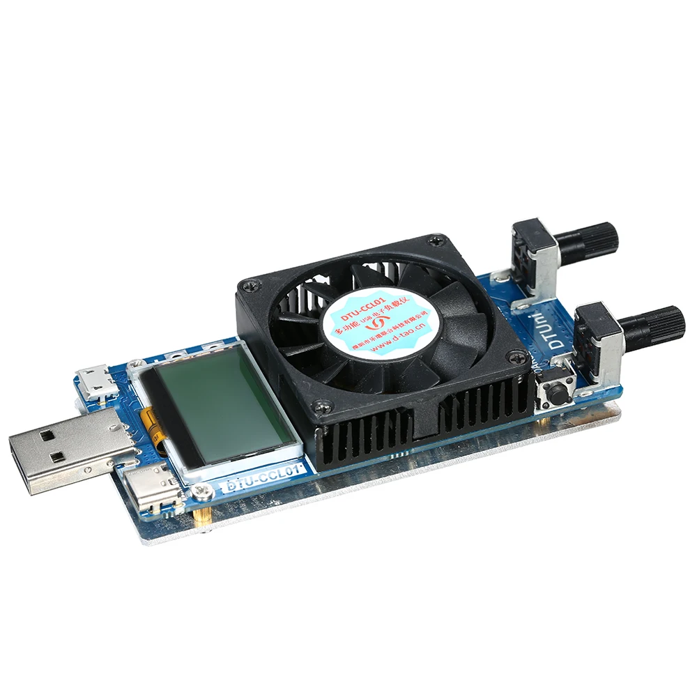 Многофункциональный 0 2a ~ 3A 35 Вт ЖК дисплей USB электронный тестер нагрузки Модуль