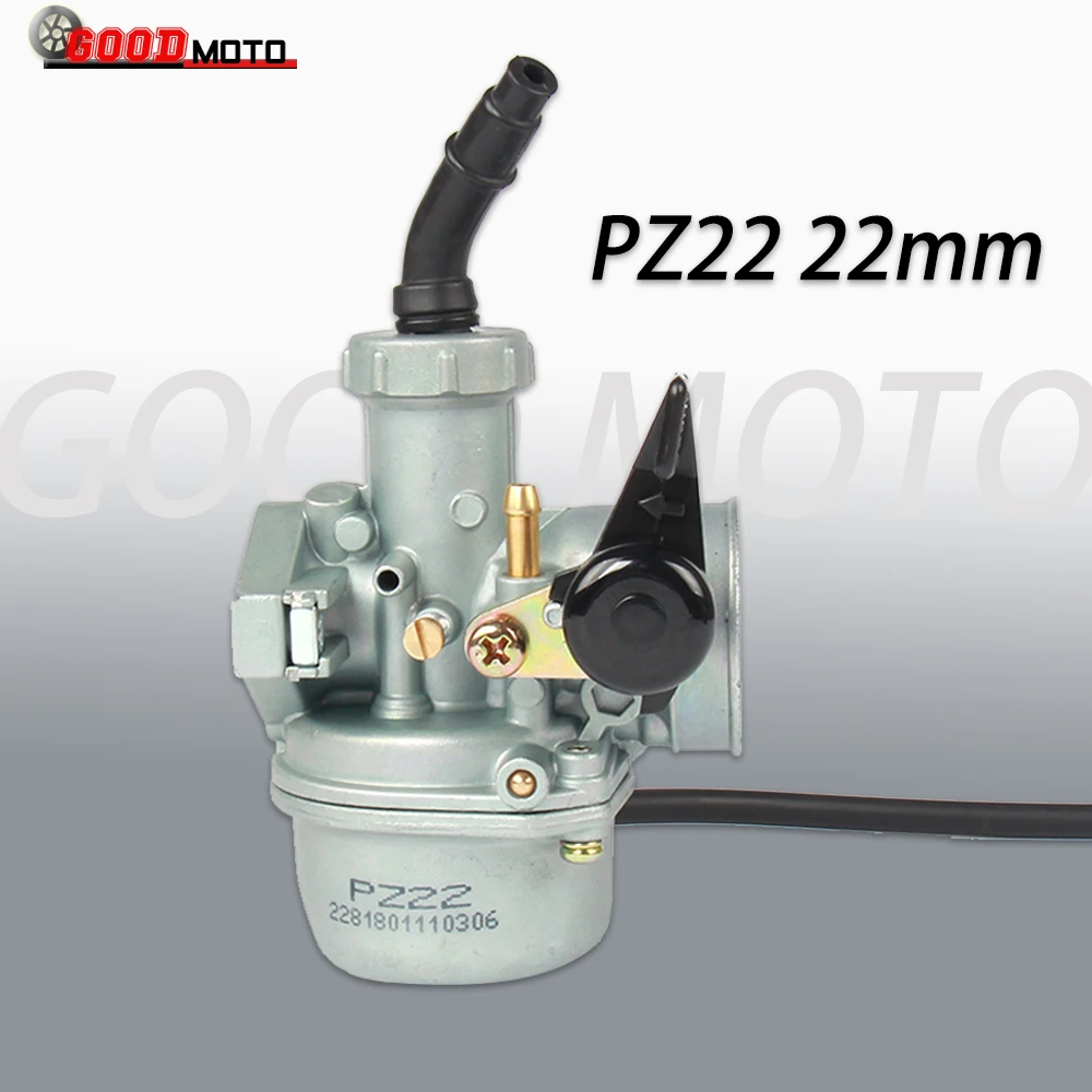 

Карбюратор для мотоцикла PZ22 22 мм, карбюратор для 125cc KAYO Apollo Bosuer XMoto Kandi внедорожный велосипед для эндуро