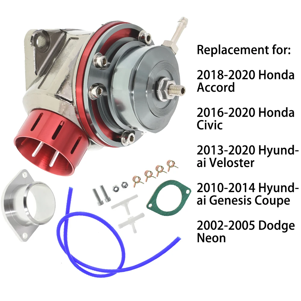 

Universal Rotatable Top Hat Aluminum Type-FV PSI Turbo Blow-Off Valve Red