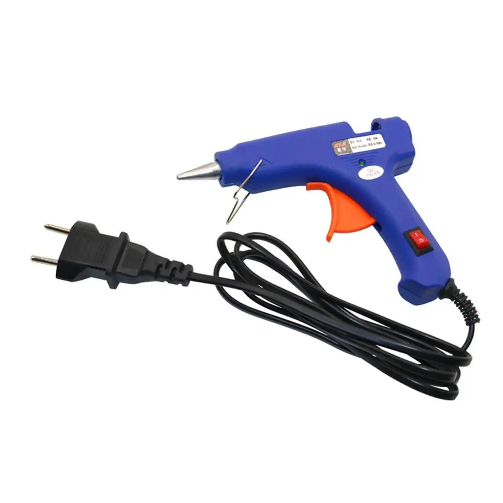 1 комплект 20 Вт Электрический мини термоклеевой пистолет нагреватель высокой