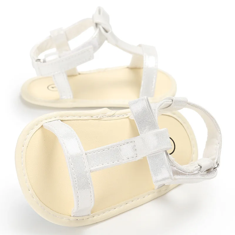 Босоножки для маленьких принцесс обувь первых шагов из искусственной кожи на