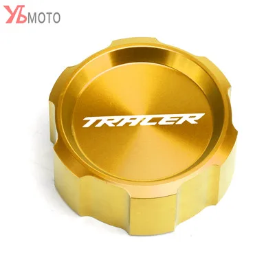Для Yamaha TRACER 900 700 GT 900GT TRACER MT09 MT07 MT 09 MT 07 передний и задний тормозной цилиндр для жидкости главный резервуар Крышка крышки - Цвет: Rear Cover Gold