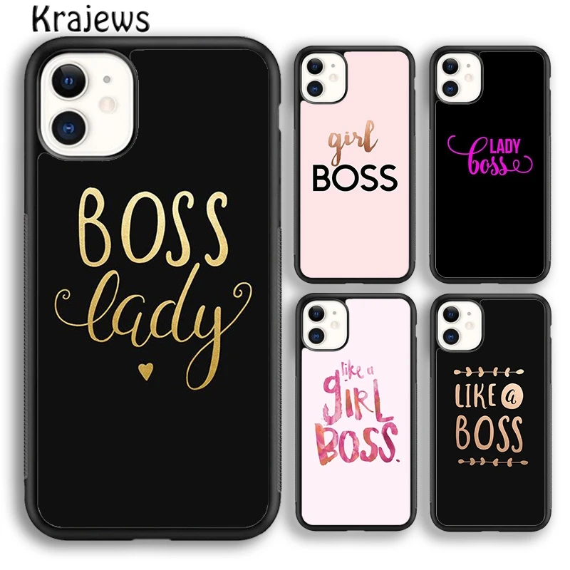 Чехол для телефона с изображением девушки босса леди фокуса iPhone 5 6s 7 8 plus X XS XR 11 12 13