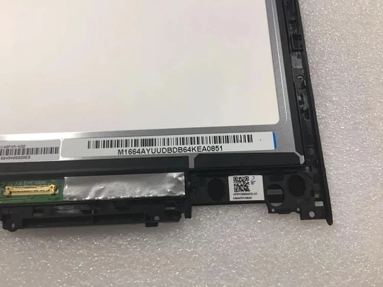 NV140FHM-A10 панель ЖК-дисплея в сборе + сенсорный экран стекло планшета с рамкой для