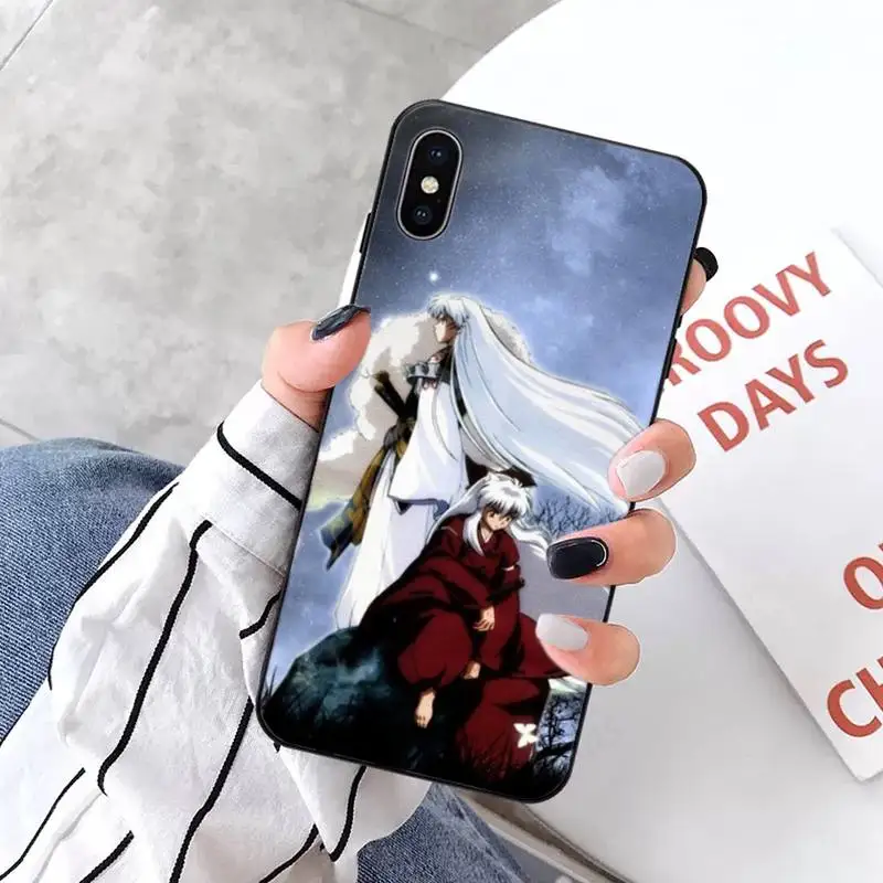 

Anime Inuyasha Sesshoumaru Higurash Phone Case for iPhone 11 12 pro XS MAX 8 7 6 6S Plus X 5S SE 2020 XR mini