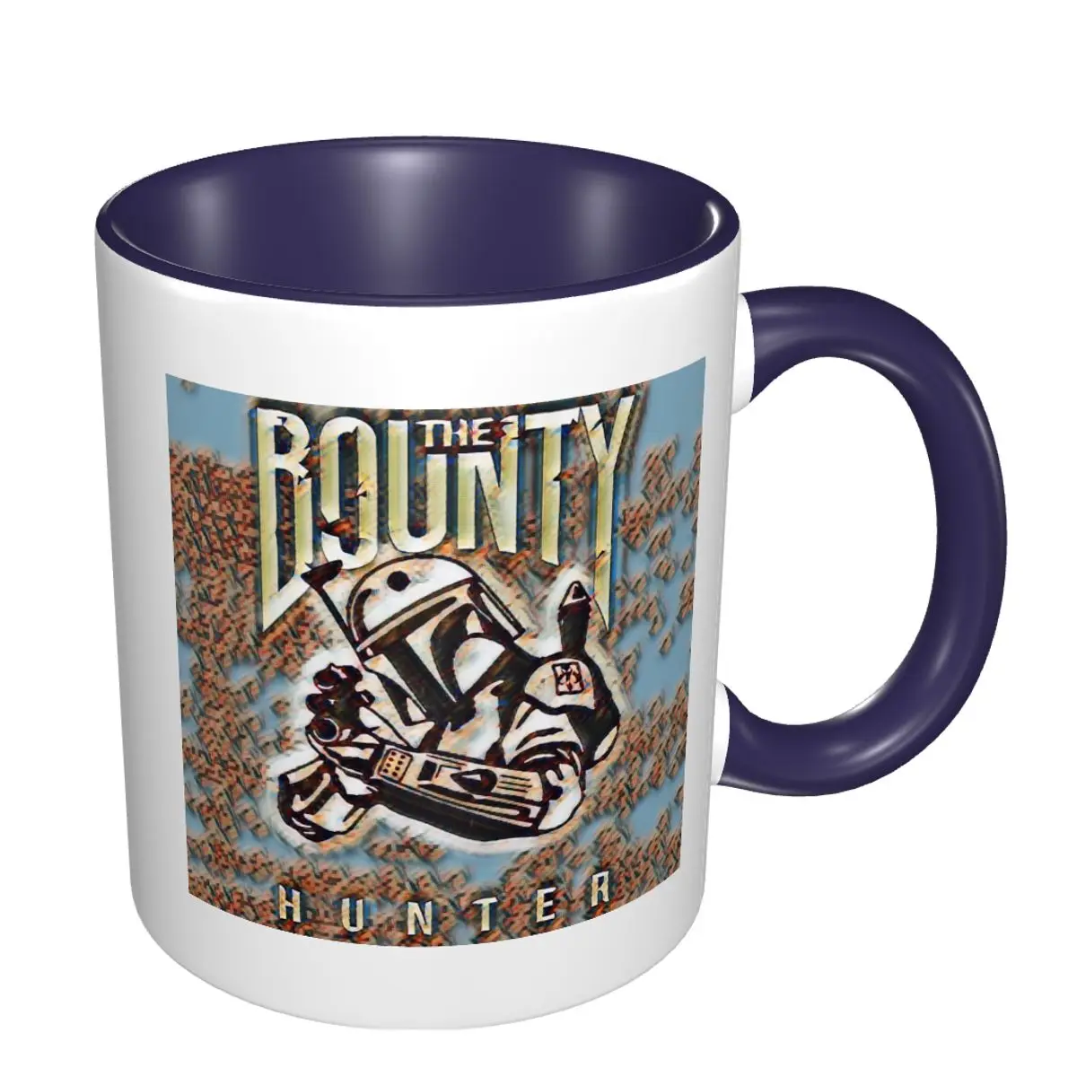 

Ceramic Cup Classic Curved Cup, with smooth curve and high temperature resistant frosted coffee cup gift cup 330ml.