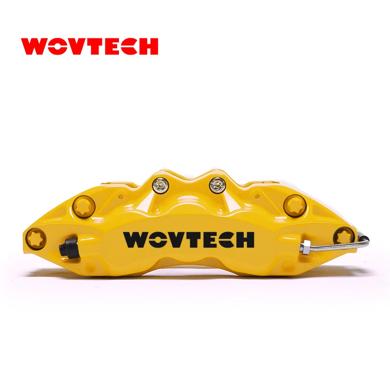 

WOVTECH Racing Brake system forged Yellow Brake Kit with 355*28mm Drilled discs for Honda Jade front