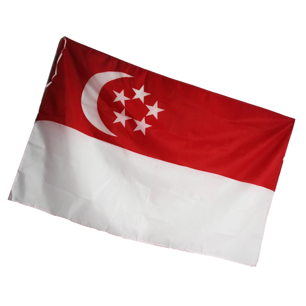 Флаг Сингапура флаг страны 90*150 см подвесной