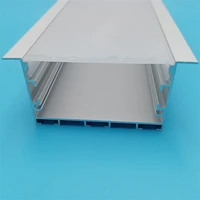 recessed aluminum led channel track light and high light output linear aluminum lamp led housing
