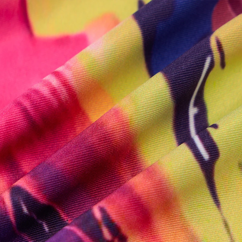 

HAOYUAN Casual Tie Dye Bandage Sweatpants Women Fall Winter Clothing Fashion Streetwear Outfits High Waist Loungewear Joggers