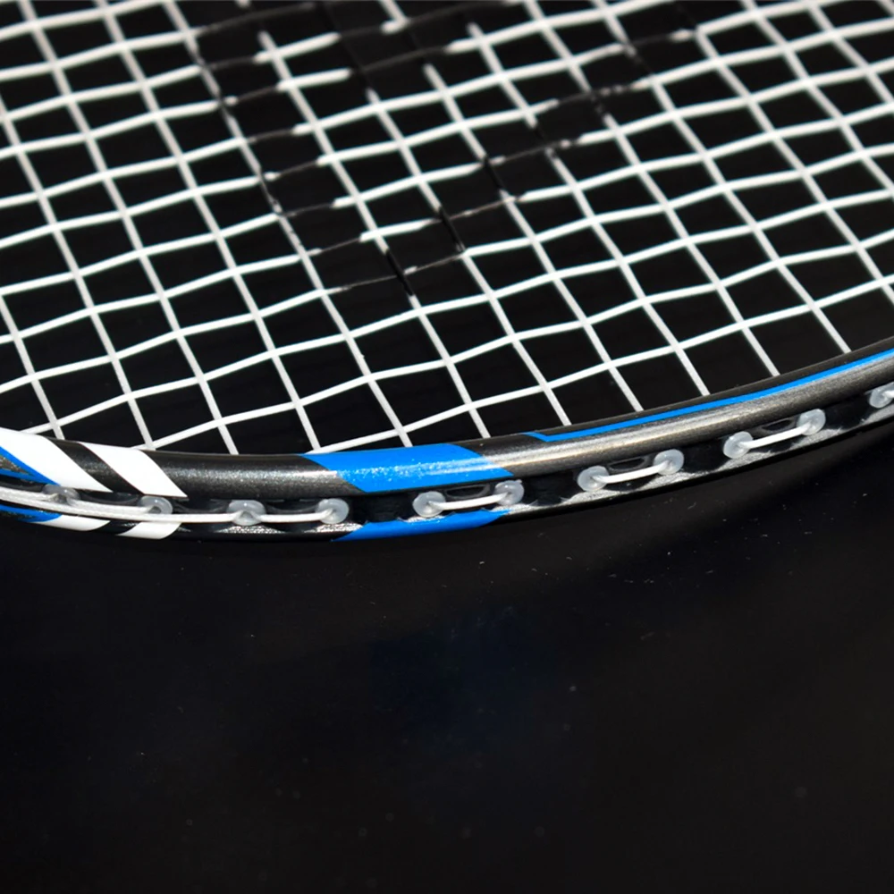 Landson One высокоэластичная прочная углеродная черная ракетка для бадминтона