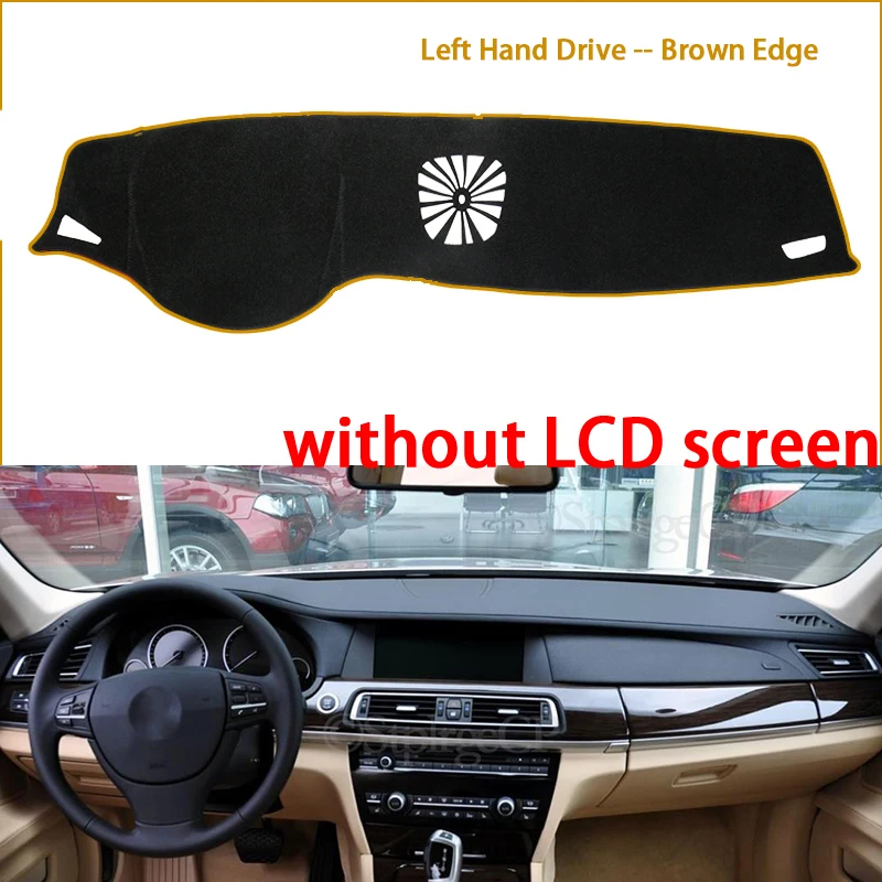 Для BMW серий 7 F01 2009-2015 730i 740i 750i 730d анти-скольжения Мат Зонт приборной защиты