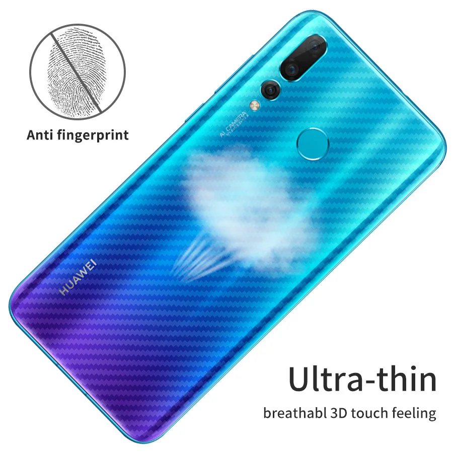 Для Huawei Honor 20 mate 30 Pro View V20 8x P30 Lite P smart Nova 3i 3 5T задняя наклейка с защитой экрана из