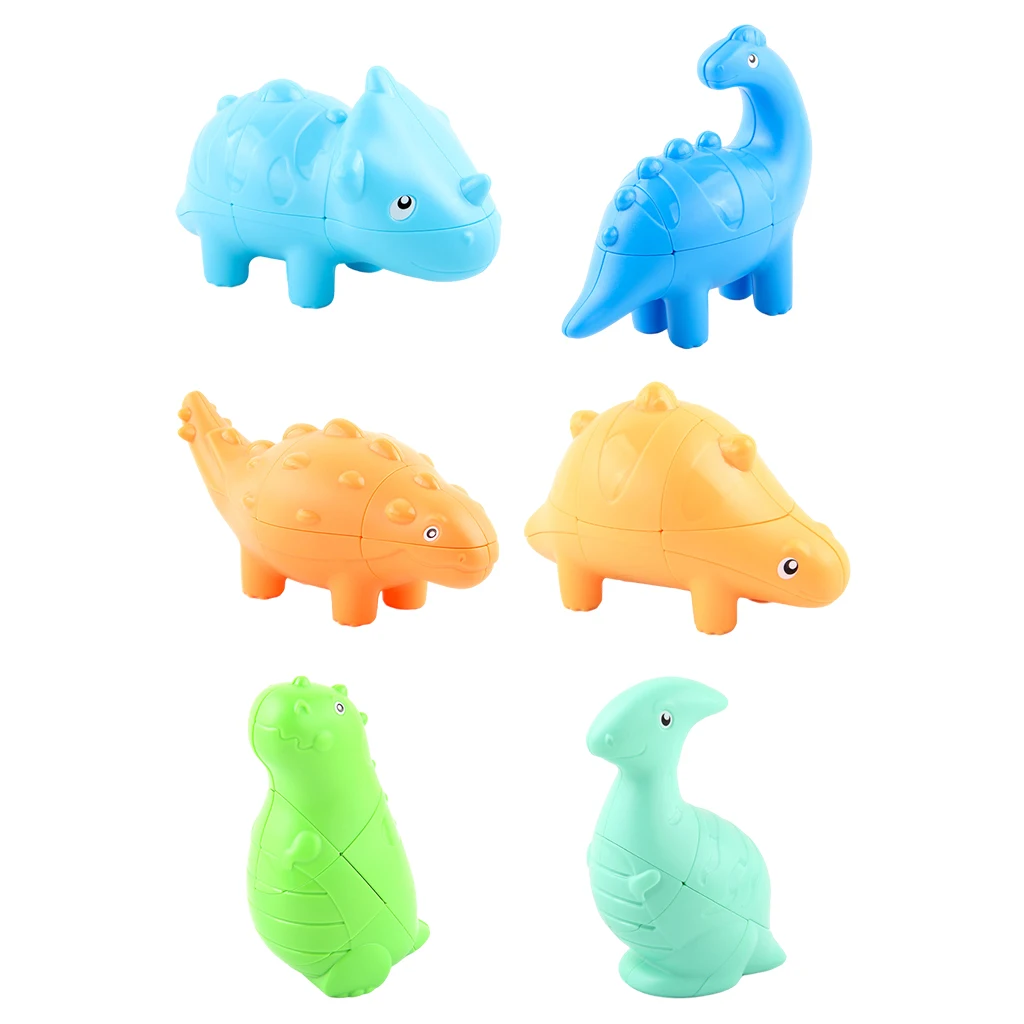

Kids Dinosaur Puzzle Toy Educational Learning Blocks Early Development Toys Decompression Toy Birthdays Gifts